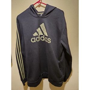 Adidas Mens Black Green Camo Hoodie Large